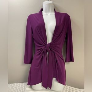 NWOT Purple Joseph Ribkoff Jacket Size 6